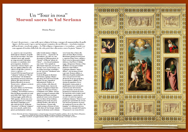 Rivista101_Moroni sacro in Val Seriana Rivista101_Moroni