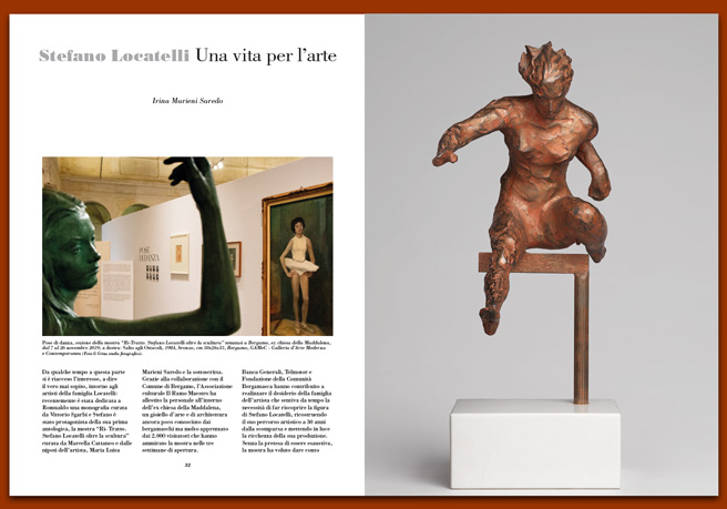 Rivista101_Stefano Locatelli. Una vita per l'arte Rivista101_Stefano Locatelli