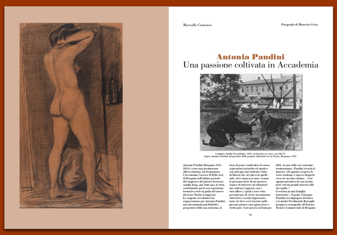 Rivista 103_Antonia Pandini. Una passione coltivata in Accademia Rivista 103_Antonia Pandini