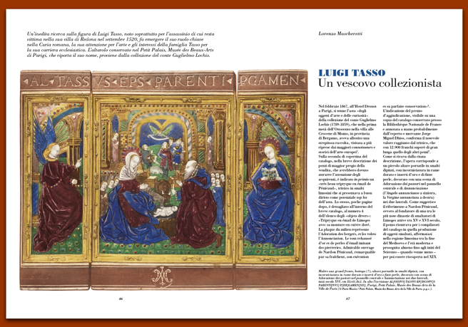 Rivista 104_Luigi Tasso. Un vescovo collezionista Rivista 104_Luigi Tasso