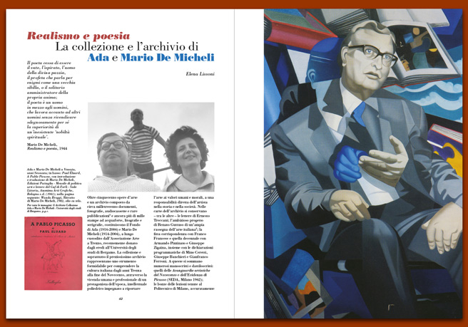 Rivista 105_La collezione e l'archivio di Ada e Mario De Micheli