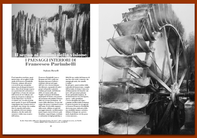 Rivista 105_I paesaggi interiori di Francesco Parimbelli Rivista 105_I paesaggi interiori di Francesco Parimbelli