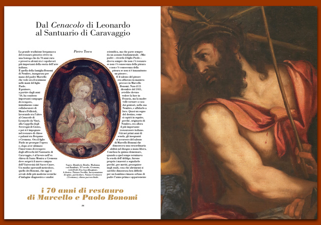 Rivista 106_70 anni di restauro di Marcello e Paolo Bonomi Rivista 106_70 anni di restauro di Marcello e Paolo Bonomi