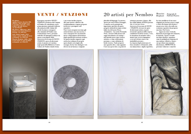 Rivista 106_Venti / Stazioni. 20 artisti per Nembro