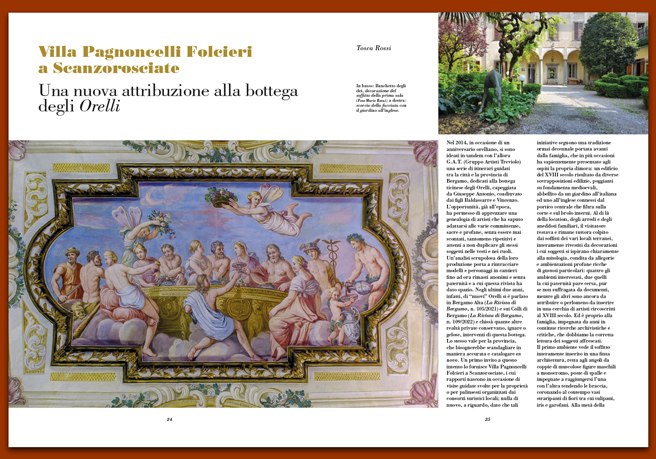 Rivista 110_Villa Pagnoncelli Folcieri Rivista 110_Villa Pagnoncelli Folcieri