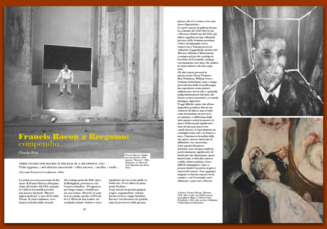 Rivista 113_Francis Bacon a Bergamo: compendio