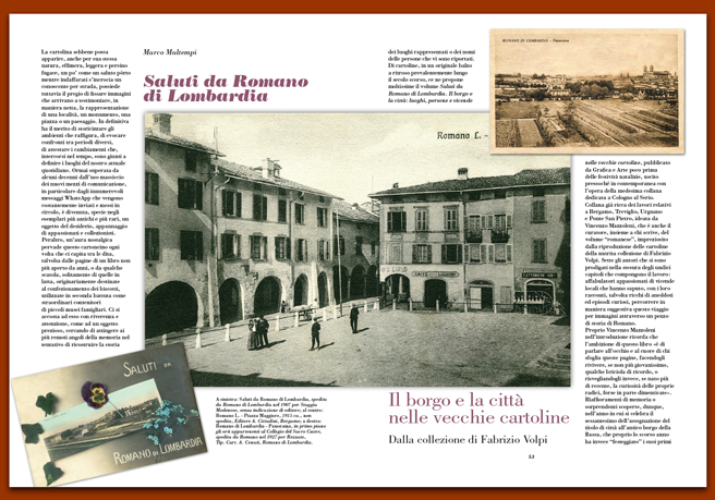 Rivista 113_Saluti da Romano di Lombardia