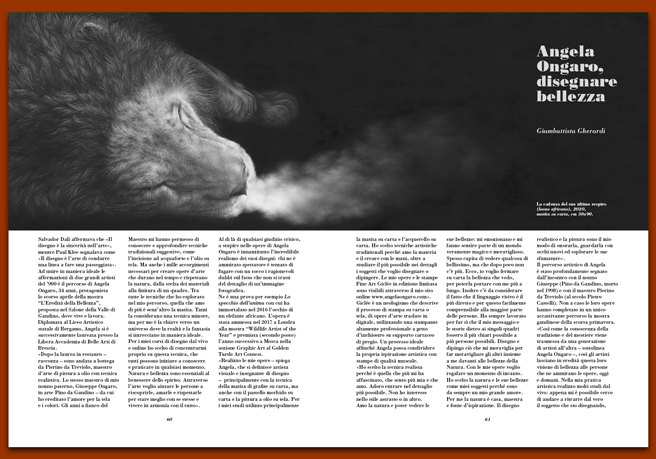 Rivista 123_Angela Ongaro_Disegnare bellezza