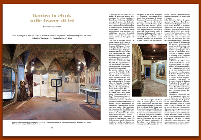 Rivista 124_Dentro la città, sulle tracce di lei Rivista 124_Dentro la città, sulle tracce di lei