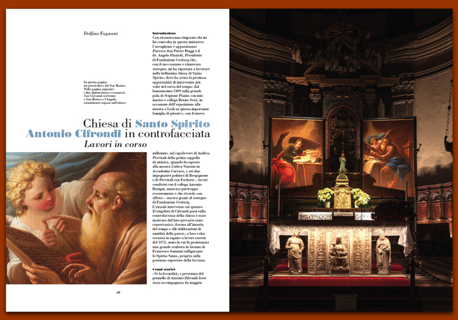 Rivista 125_Antonio Cifrondi nella chiesa di Santo Spirito