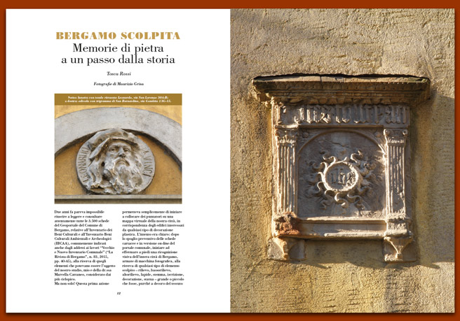 Rivista90_Bergamo scolpita. Memorie di pietra a un passo dalla storia Rivista90_Bergamo scolpita
